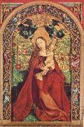 Martin Schongauer Madonna of the Rose Bower oil painting